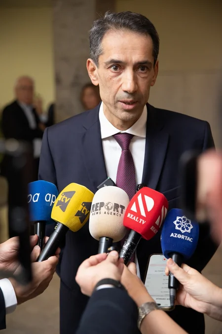 Moskvada 8 Noyabr - Zəfər Günü münasibətilə təntənəli qəbul keçirilib