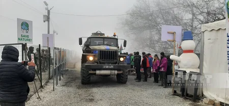 65 cars of Russian peacekeepers move freely on Khankandi-Lachin road