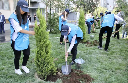 Bakıda daha bir həyət abadlaşdırılıb