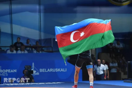 Minsk 2019: Mahir Amiraslanov claims Azerbaijans first wrestling gold