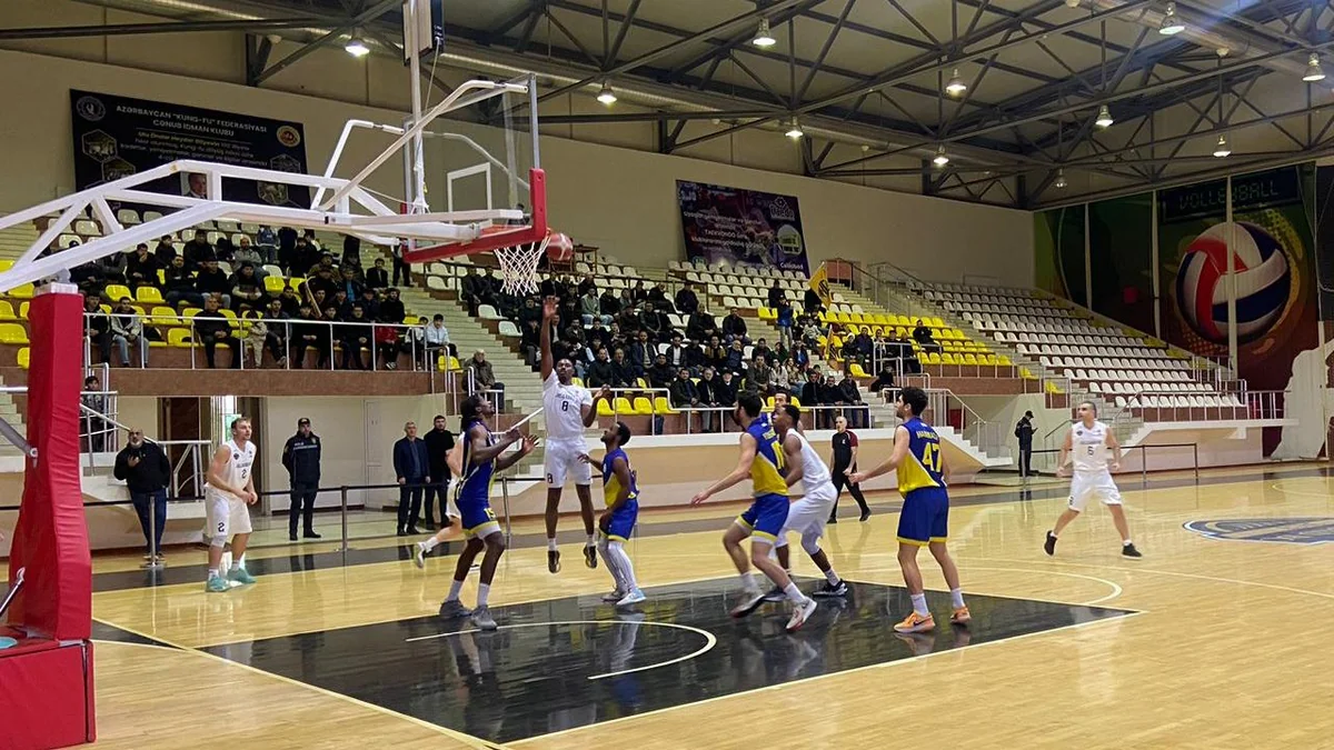 Azərbaycan Basketbol Liqası: “Gəncə” Cəlilabadda əzmkar qələbə qazanıb