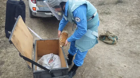 Ağdamın Quzanlı qəsəbəsində 4 ədəd top mərmisi tapılıb