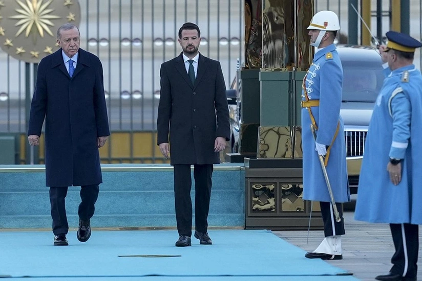 Ərdoğan monteneqrolu həmkarı ilə regional məsələləri müzakirə edəcək