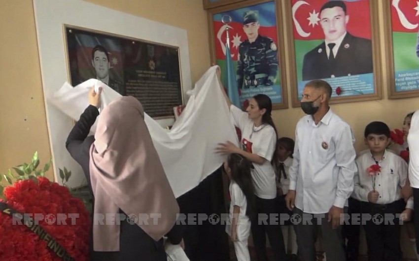 Cəlilabadda Murov aslanının barelyefinin açılışı olub 