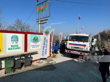 Xankəndi-Laçın yolu humanitar məqsədlər üçün açıqdır - YENİLƏNİB-8