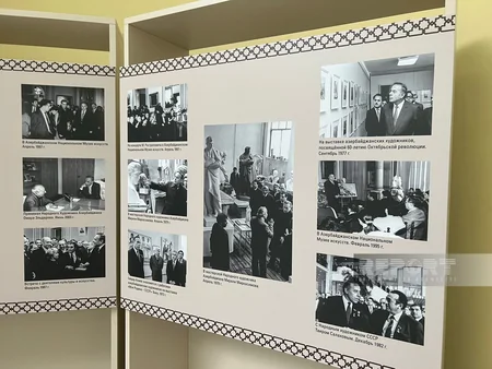 Moskvada “Heydər Əliyev - 100. Şəxsiyyət. Epoxa. İncəsənət adlı sərgi açılıb