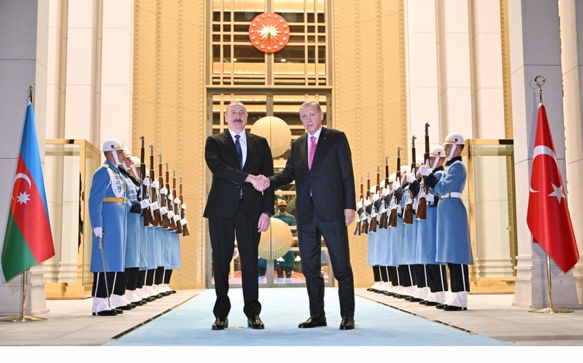 Prezident İlham Əliyev Rəcəb Tayyib Ərdoğanla görüşüb - YENİLƏNİB-2