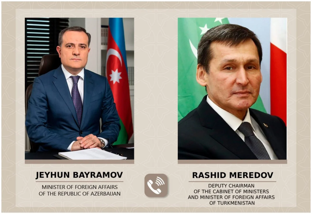 Azerbaijani, Turkmen FMs discuss co-op prospects on Caspian Sea | Report.az