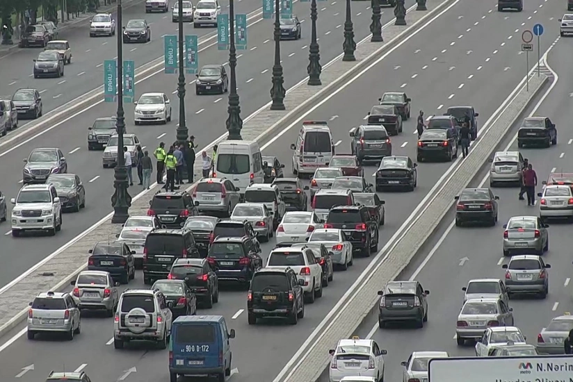 На проспекте Гейдара Алиева произошло ДТП