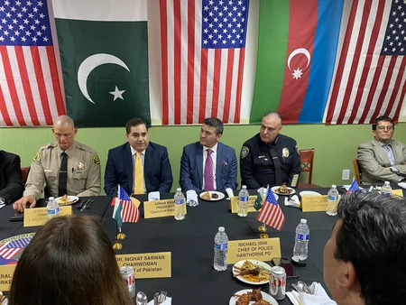 Ermənistanın cinayətləri Los Ancelesdə pislənilib