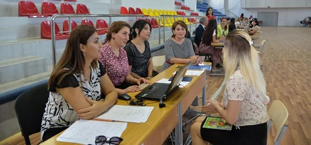 Təhsil nazirinin müavini müəllimlərin işə qəbulu üzrə müsabiqənin müsahibə mərhələsini izləyib