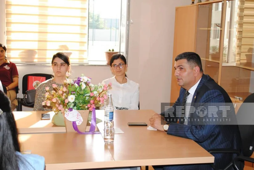Biləsuvarda bu il fəaliyyətə başlayan gənc müəllimlərlə görüş keçirilib