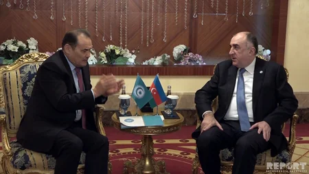 Elmar Məmmədyarov Türk Şurasının baş katibi ilə görüşüb