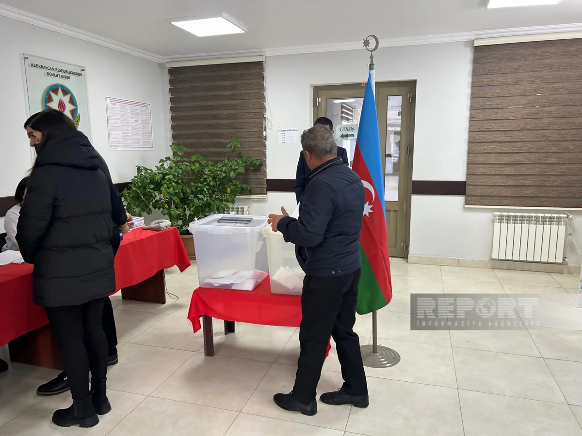 Mərkəzi Aran rayonlarında məntəqələrdə lazımi şərait yaradılıb, seçici fəallığı hiss olunur