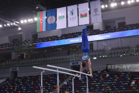 Milli Gimnastika Arenasında Dünya Kubokunun açılış mərasimi keçirilib