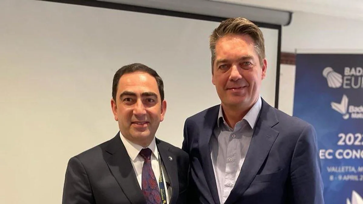 Taleh Ziyadov Dünya Badminton Federasiyasının prezidenti ilə görüşüb