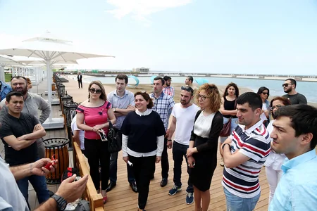 ​Организован пресс-тур в Центр отдыха Dalğa Beach-Aqua Park - ФОТОРЕПОРТАЖ