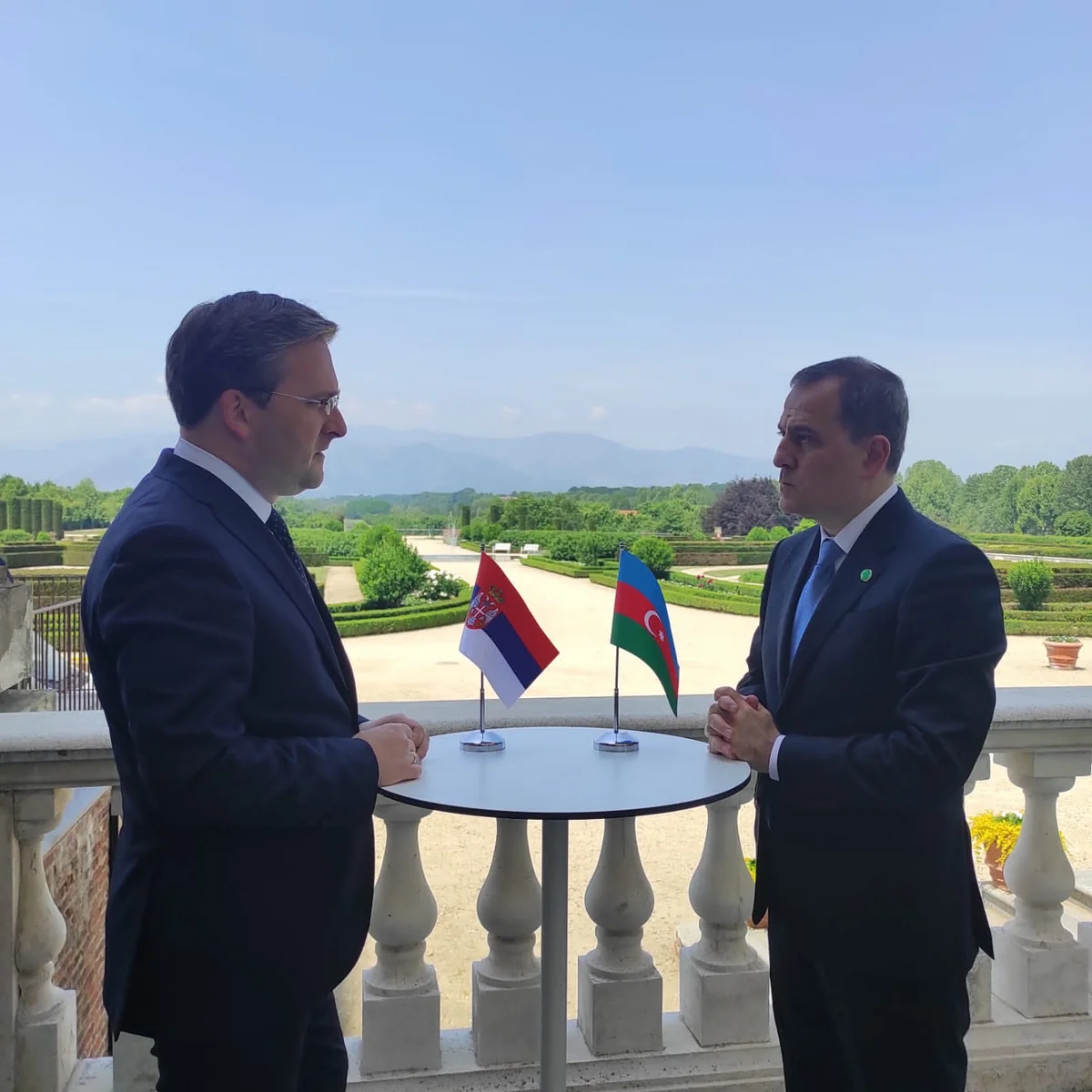 Azərbaycan və Serbiya XİN başçıları arasında görüş olub