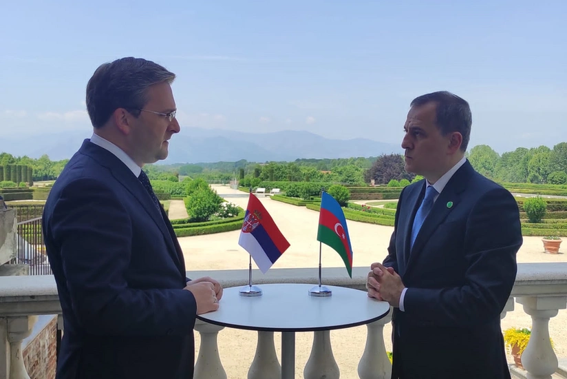 Состоялась встреча глав МИД Азербайджана и Сербии