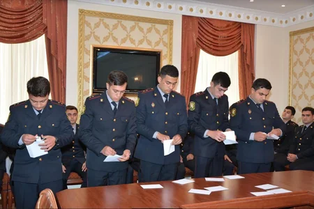 Polis Akademiyasının 34 məzunu vəzifəyə təyin edilib