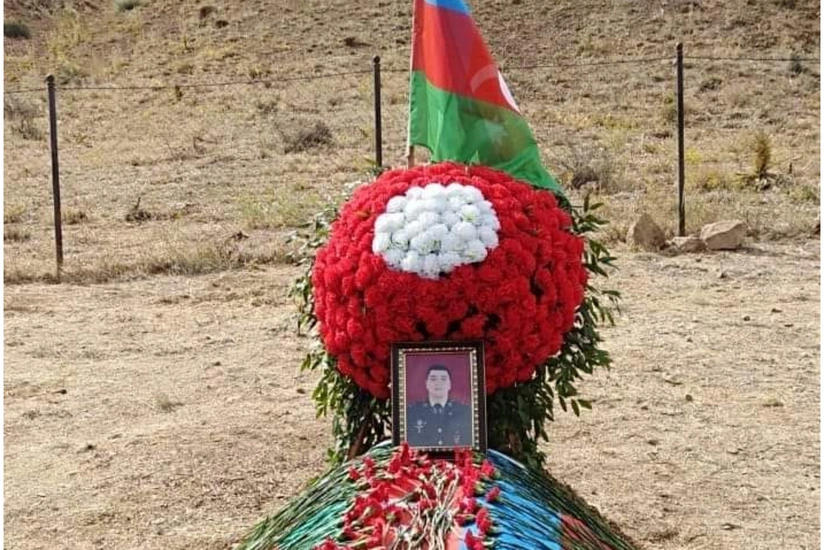 Kəlbəcərdə minaya düşərək həlak olan şəhid dəfn olunub - YENİLƏNİB