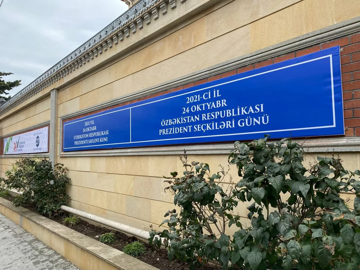 Özbəkistanın Bakıdakı səfirliyində seçki məntəqəsi yaradılıb