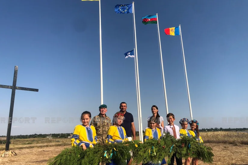 Увековечена память азербайджанцев, погибших за Украину