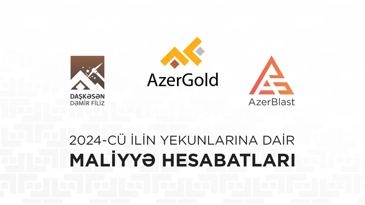 “AzerGold” və onun törəmə şirkətlərinin ötən ilin yekunlarına dair maliyyə nəticələri açıqlanıb