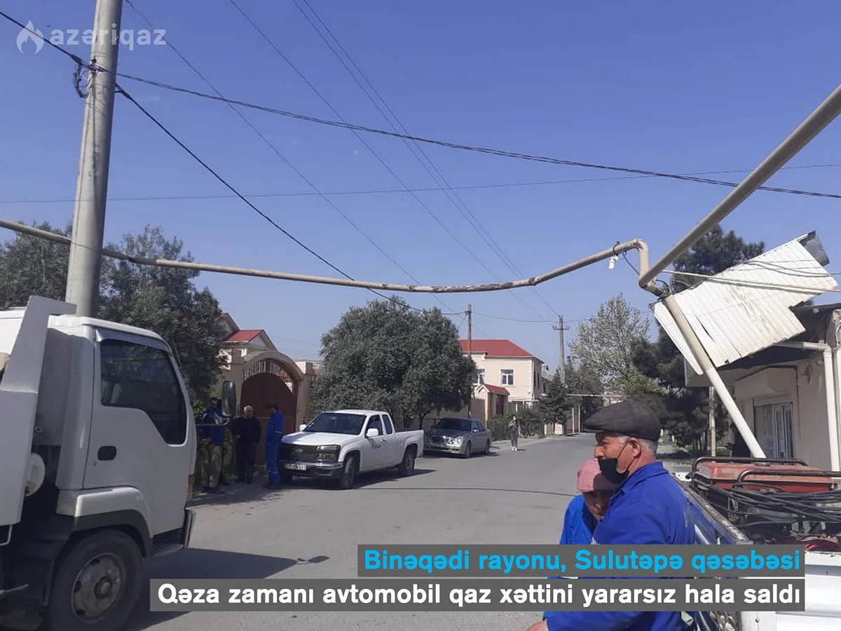 Binəqədidə 1 500 abonentin qaz təchizatında müvəqqəti fasilə yaranıb