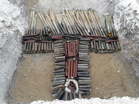 Xızının Upa kəndində 246 ədəd partlamamış hərbi sursat aşkar edilib