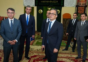 Ramin Məmmədov Qazaxda yerləşən dini ibadətgahların fəaliyyəti ilə tanış olub