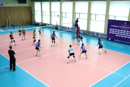 18 yaşadək voleybolçular arasında Azərbaycan çempionatına yekun vurulub