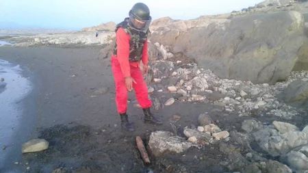 Mingəçevir su anbarının yaxınlığında top mərmisi aşkarlanıb