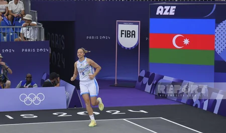 Paris-2024: Azərbaycanın qadınlardan ibarət 3x3 basketbol millisi növbəti görüşünə çıxıb - YENİLƏNİB - 2