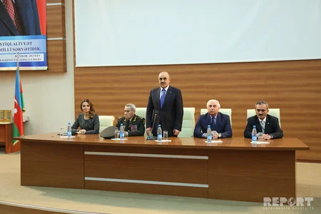 Əmək və Əhalinin Sosial Müdafiəsi Nazirliyində “Milli Qəhrəmanlarımız” kitabının təqdimatı olub