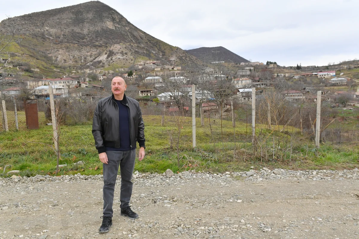 Azərbaycan Prezidenti Xocalı rayonunun Pircamal kəndində olub