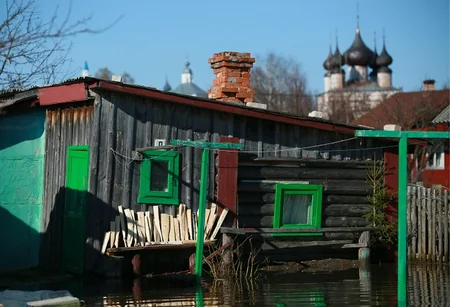 72 населенных пункта в России подтоплены паводком