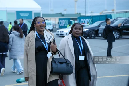 COP29-un dördüncü gününün ilk saatlarından - FOTOREPORTAJ