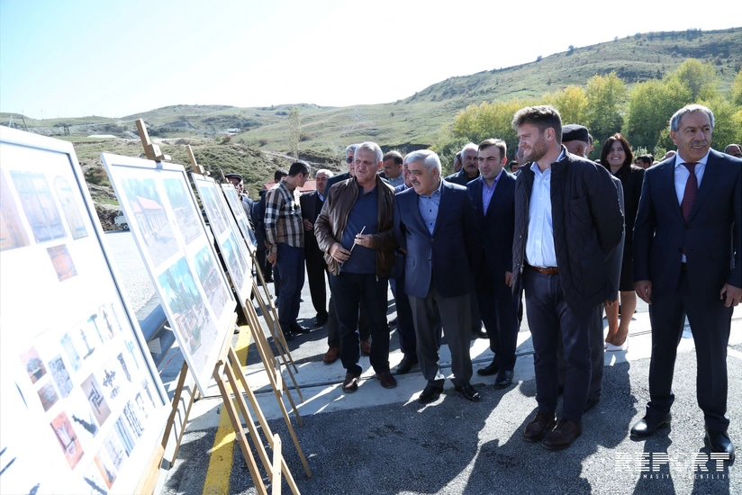 SOCAR management attended opening of bridge in Shamakhi region
