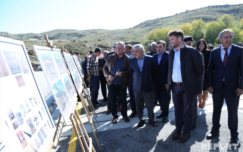 SOCAR management attended opening of bridge in Shamakhi region