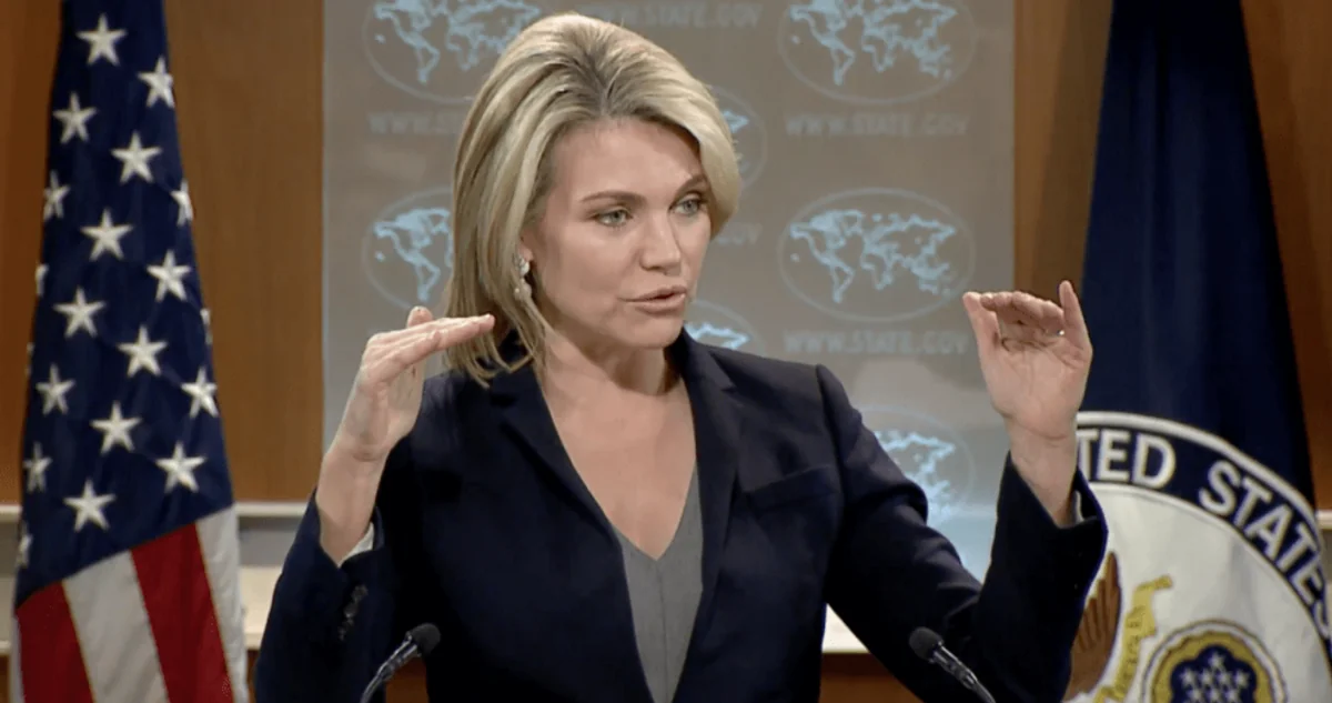 Hizer Nauert: Vaşinqton suriyalıların dinc əhaliyə qarşı kimyəvi silah tətbiq etdiyinə əmindir