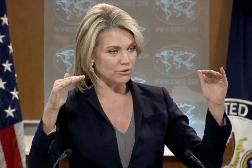 Hizer Nauert: Vaşinqton suriyalıların dinc əhaliyə qarşı kimyəvi silah tətbiq etdiyinə əmindir