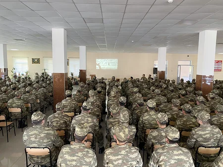 Azərbaycanda ehtiyatda olan hərbçilərin təlim toplanışı başlayıb
