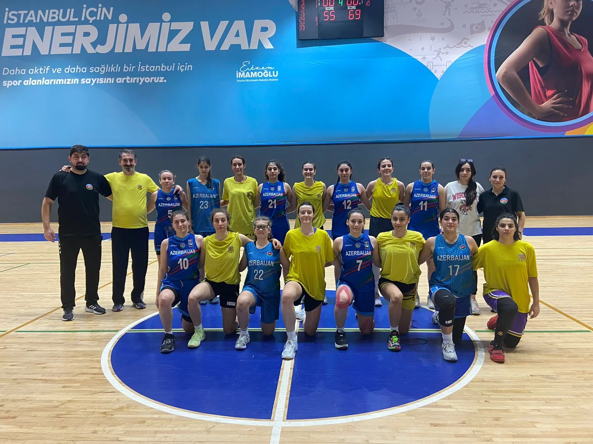 Azərbaycanın qızlardan ibarət gənc milliləri İstanbul toplanışını başa vurublar 