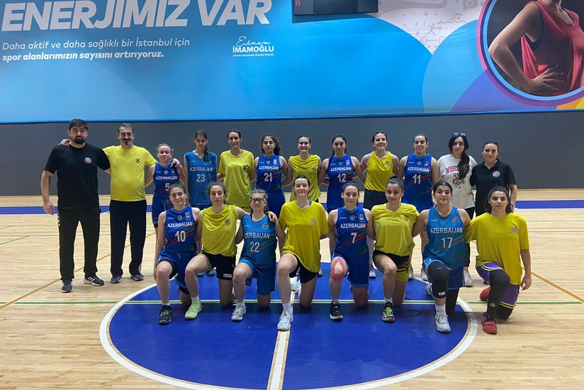 Azərbaycanın qızlardan ibarət gənc milliləri İstanbul toplanışını başa vurublar 