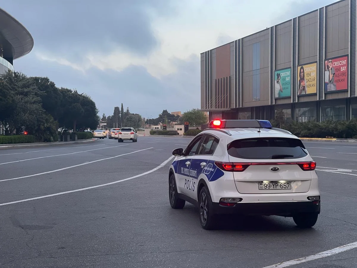 DİN: Polis “Formula-1”lə bağlı gücləndirilmiş rejimdə xidmətini davam etdirir”