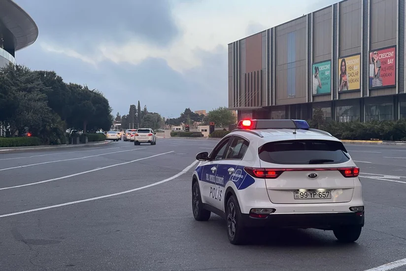 DİN: Polis “Formula-1”lə bağlı gücləndirilmiş rejimdə xidmətini davam etdirir”