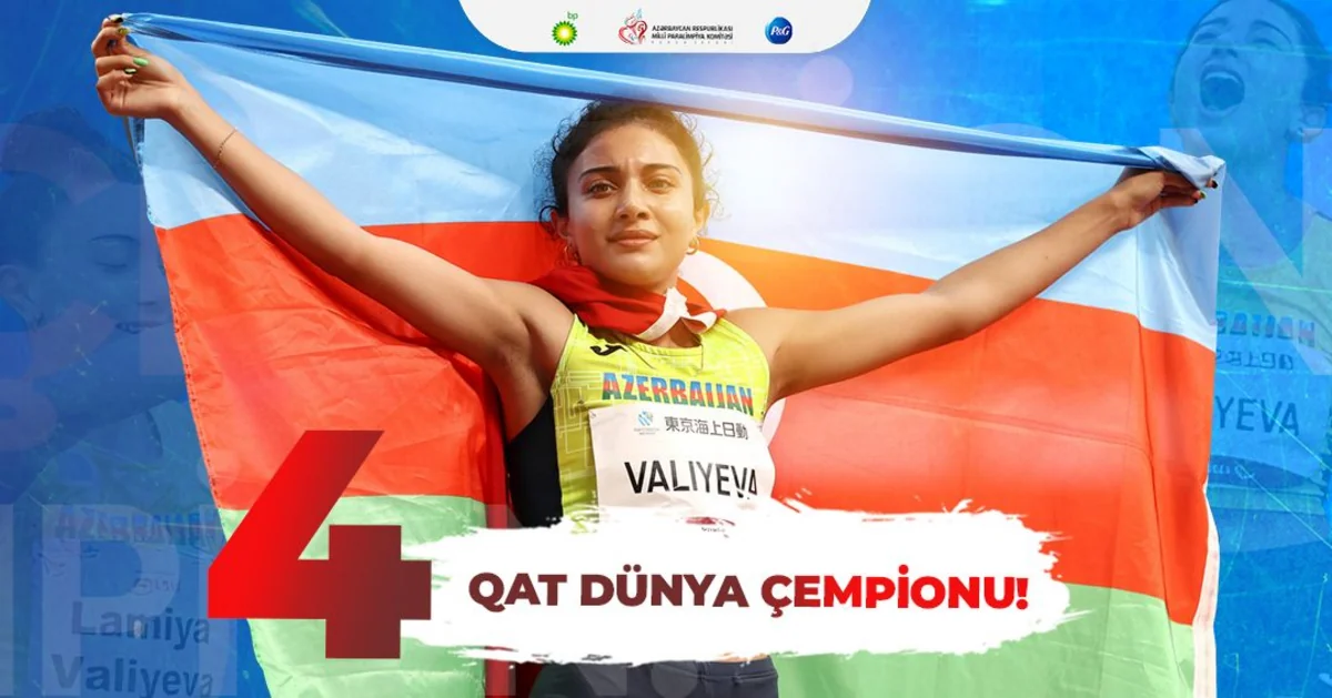 Azərbaycan paraatleti dördqat dünya çempionu olub