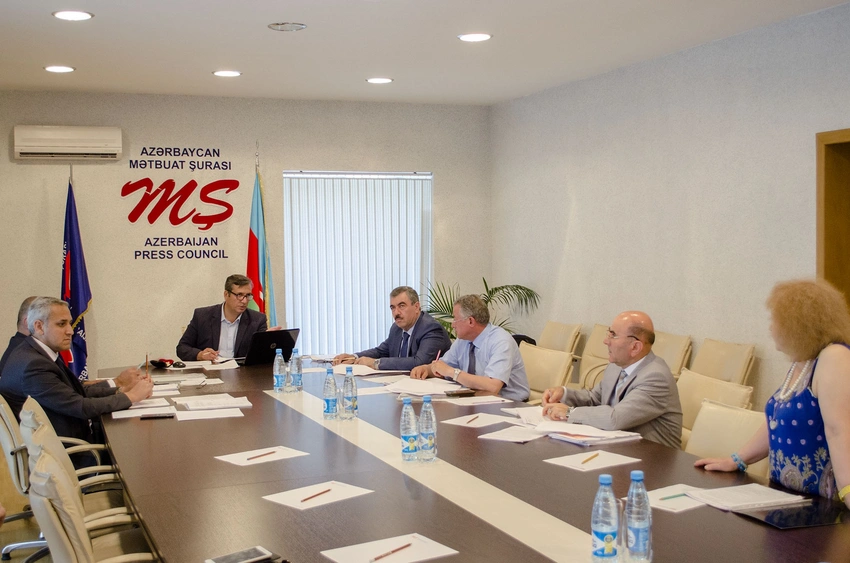 Mətbuat Şurasının Şikayətlər üzrə Komissiyasının iclası keçirilib