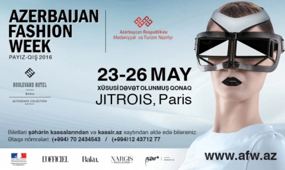 Bakıda “Azerbaijan Fashion Week” moda həftəsi keçiriləcək